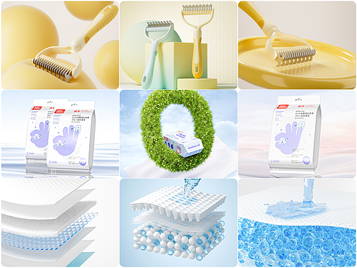 產(chǎn)品渲染-寵物用品合集（01）（個(gè)人主頁(yè)-ZNzMwMjQ0MjA=） - 產(chǎn)品 - 站酷設(shè)計(jì)師初心加油鴨原創(chuàng)素材 - 站酷ZCOOL