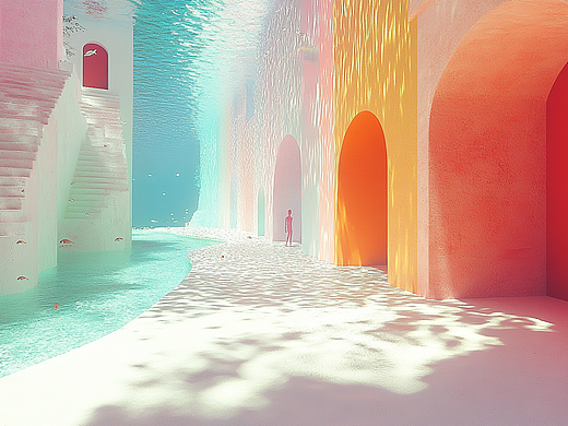 水/光/梦 Visual illusion 100张