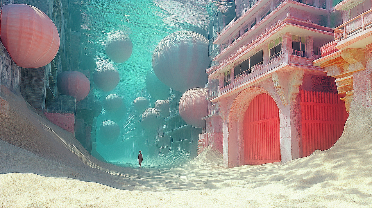 水/光/梦 Visual illusion 100张（图ZNDAxMzE2ODI0） - AI作品 - 站酷设计师清松珠宝课堂原创素材 - 站酷ZCOOL