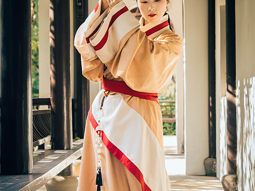 古风汉服战国袍