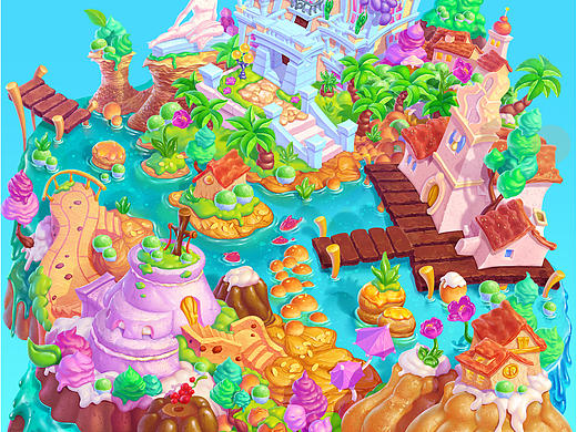 游戲場景地圖（個人主頁-ZNzMwMjU2NDQ=） - 獨立游戲 - 站酷設(shè)計師湯圓沒餡原創(chuàng)素材 - 站酷ZCOOL