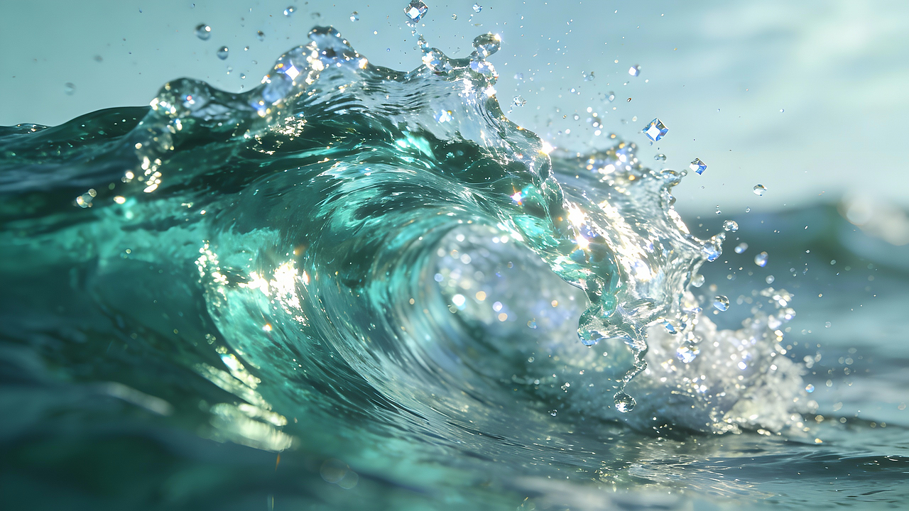 绝美海景风光，日出日落海浪（图ZNDAxMzE4NzQw） - AI作品 - 站酷设计师金汐与沉墨原创素材 - 站酷ZCOOL