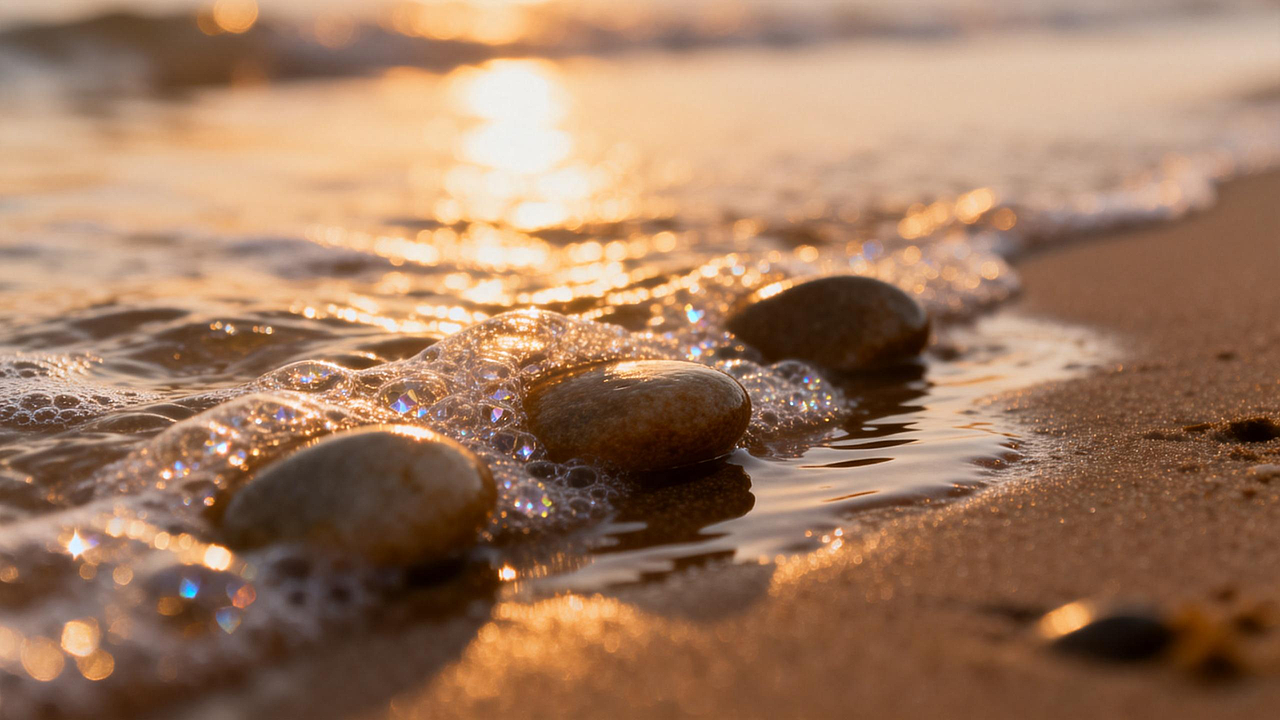 绝美海景风光，日出日落海浪（图ZNDAxMzE4NzMy） - AI作品 - 站酷设计师金汐与沉墨原创素材 - 站酷ZCOOL