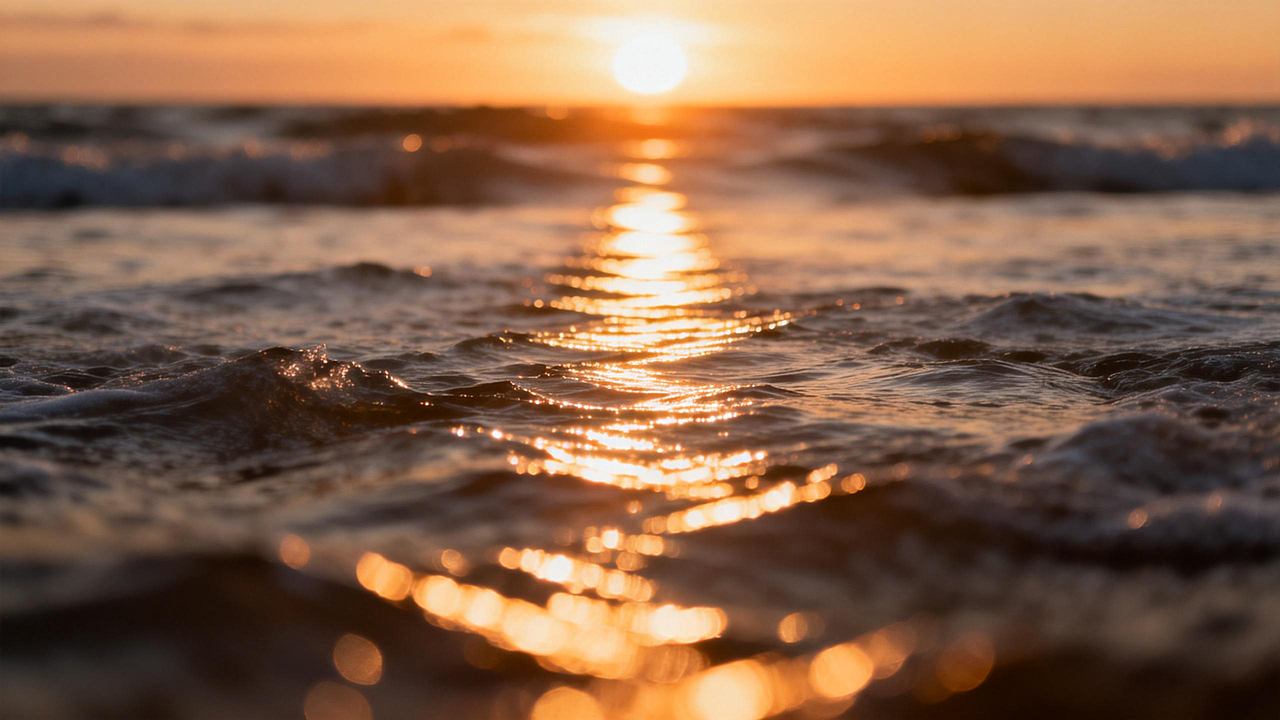 绝美海景风光，日出日落海浪（图ZNDAxMzE4NzM2） - AI作品 - 站酷设计师金汐与沉墨原创素材 - 站酷ZCOOL