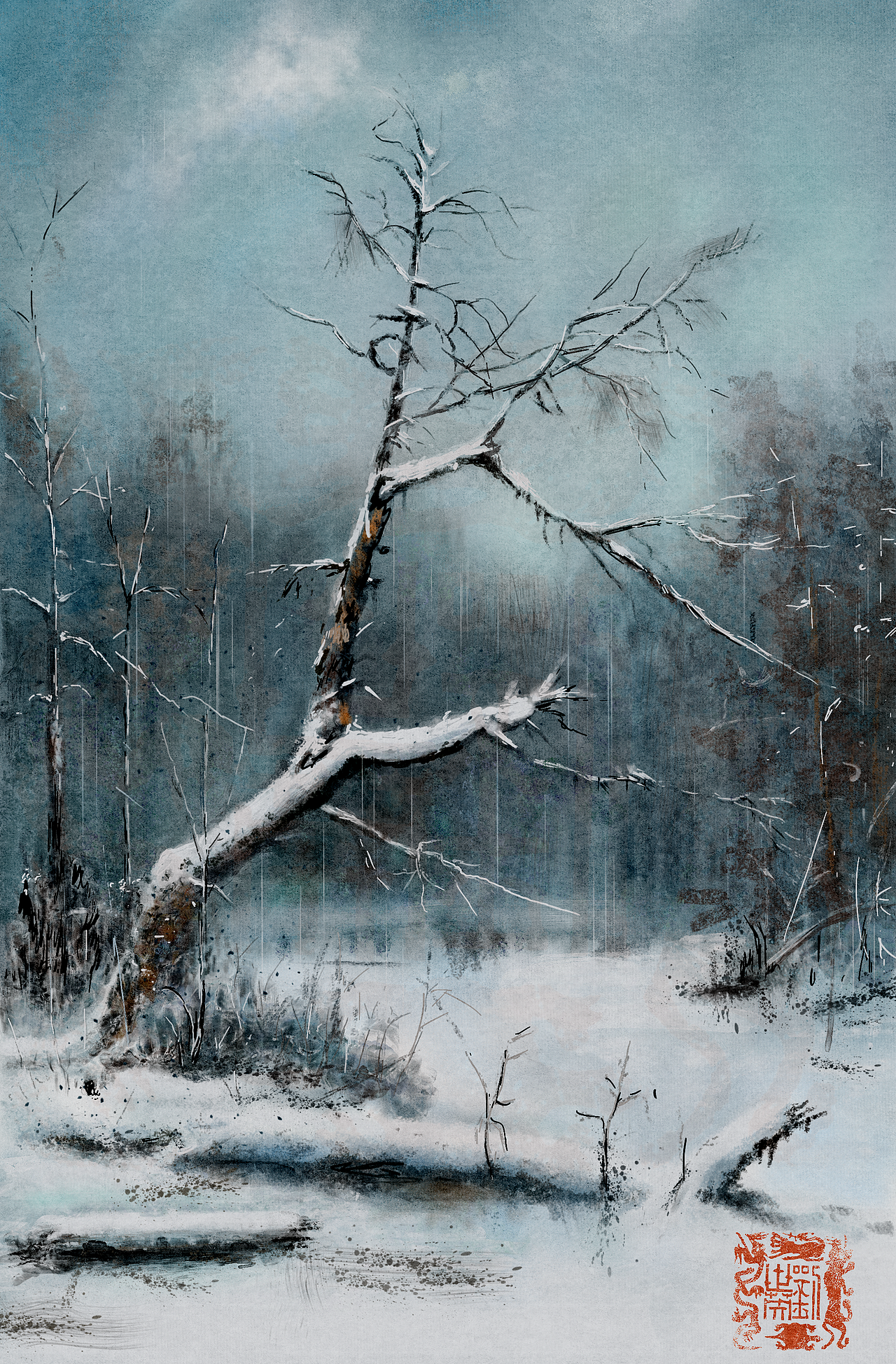 插画，风景（图ZNDAxMzIwNDcy） - 像素画 - 站酷设计师老头and小狗原创素材 - 站酷ZCOOL