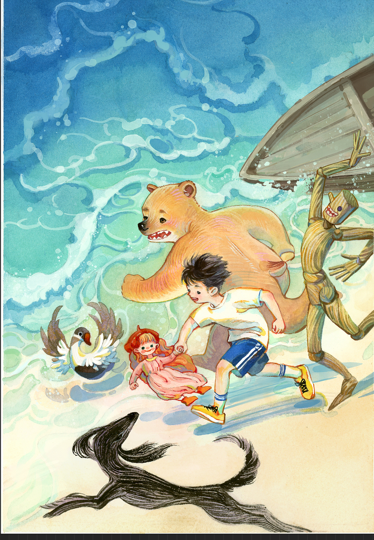 今年的一些稿子（图ZNDAxMzIyMzM2） - 儿童插画 - 站酷设计师Ei君原创素材 - 站酷ZCOOL