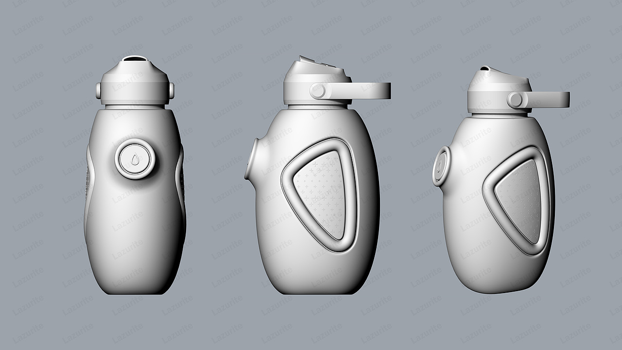 饮用水瓶类 | 产品设计（图ZNDAxMzI2Nzgw） - 生活用品 - 站酷设计师Lazurite77原创素材 - 站酷ZCOOL