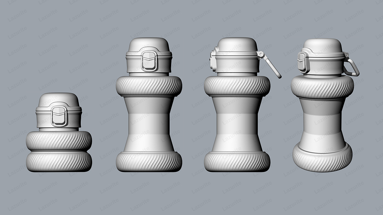 饮用水瓶类 | 产品设计（图ZNDAxMzI2Nzk2） - 生活用品 - 站酷设计师Lazurite77原创素材 - 站酷ZCOOL