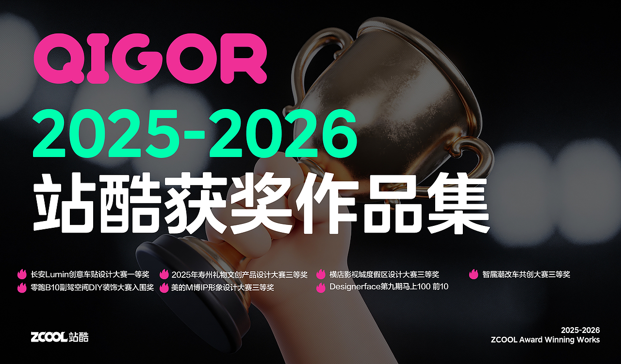 2025-2026站酷获奖作品集（图ZNDAxMzI5MjI4） - IP形象 - 站酷设计师奇果QIGOR原创素材 - 站酷ZCOOL