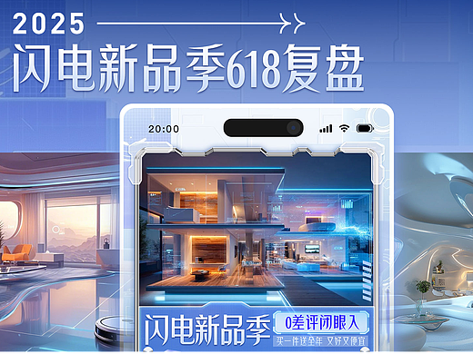 【京東家電家居】618閃電新品總結(jié)（個(gè)人主頁(yè)-ZNzMwMjY2NzY=） - 電商 - 站酷設(shè)計(jì)師京東家電家居UED原創(chuàng)素材 - 站酷ZCOOL