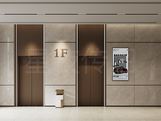 售楼部 一楼大堂 简约风