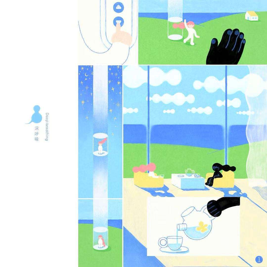 星球房间（图ZNDAxMzM1OTE2） - 艺术插画 - 站酷设计师EOWONG原创素材 - 站酷ZCOOL