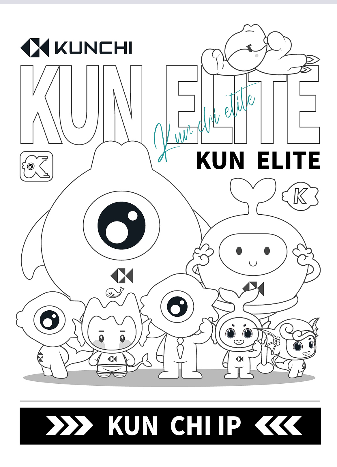 原创企业IP家族（图ZNDAxMzM2NjU2） - AI作品 - 站酷设计师钱途原创素材 - 站酷ZCOOL