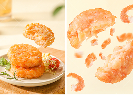 虾饼拍摄 I 美食拍摄