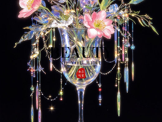 火彩夜光杯🍷野花也能绚烂绽放