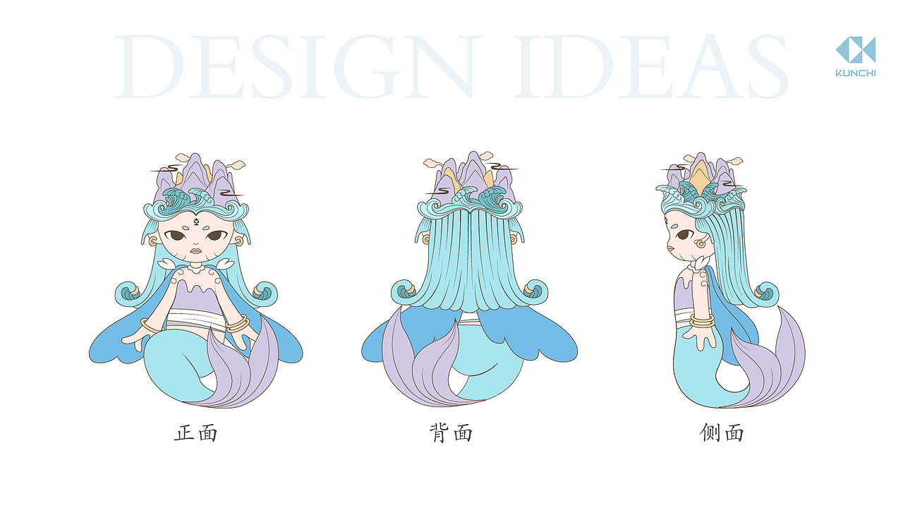 原创IP-鲲灵（图ZNDAxMzQ2MTU2） - IP形象 - 站酷设计师钱途原创素材 - 站酷ZCOOL