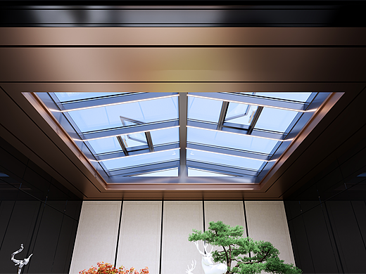 天井阳光房内视效果（个人主页-ZNzMwMjg1MjA=） - 景观设计 - 站酷设计师LcHe原创素材 - 站酷ZCOOL
