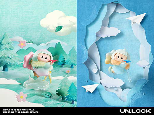 盲盒联名摄影 | 名创优品&YOYO✖️UNLOCK