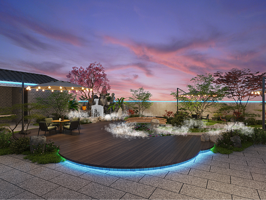 落日露台｜把浪漫揉进晚风里