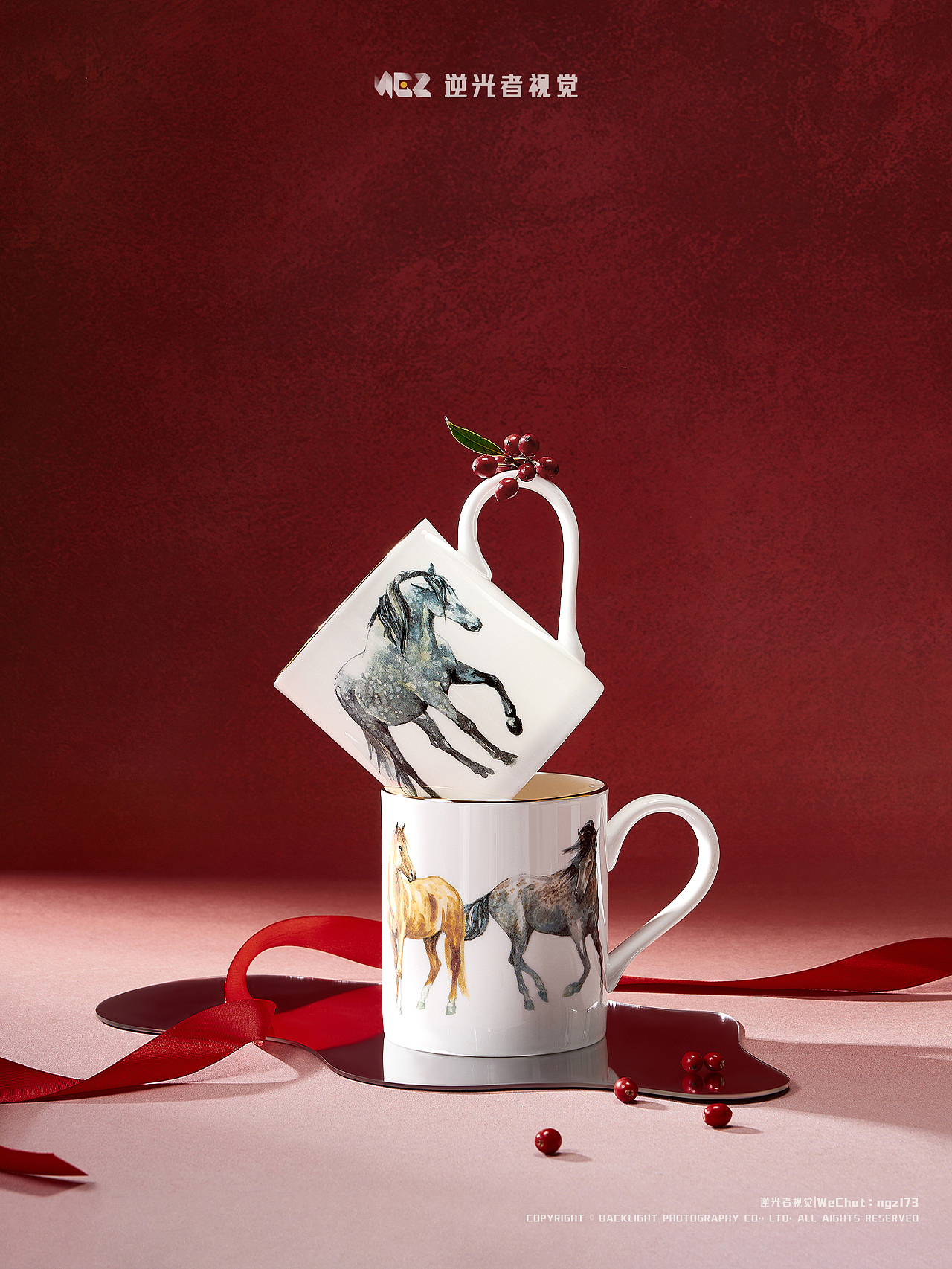 马克杯马年限定款静物摄影/安斯丽/逆光者视觉（图ZNDAxMzU0MjQ4） - 产品摄影 - 站酷设计师逆小光香薰摄影原创素材 - 站酷ZCOOL