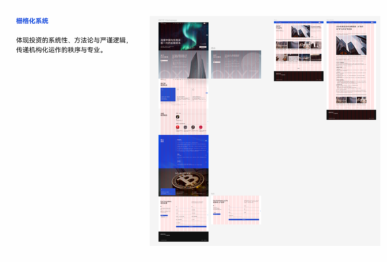 设计案例丨OXYZ Capital品牌官网设计方案（图ZNDAxMzYxNTYw） - 企业官网 - 站酷设计师廖尔摩斯原创素材 - 站酷ZCOOL