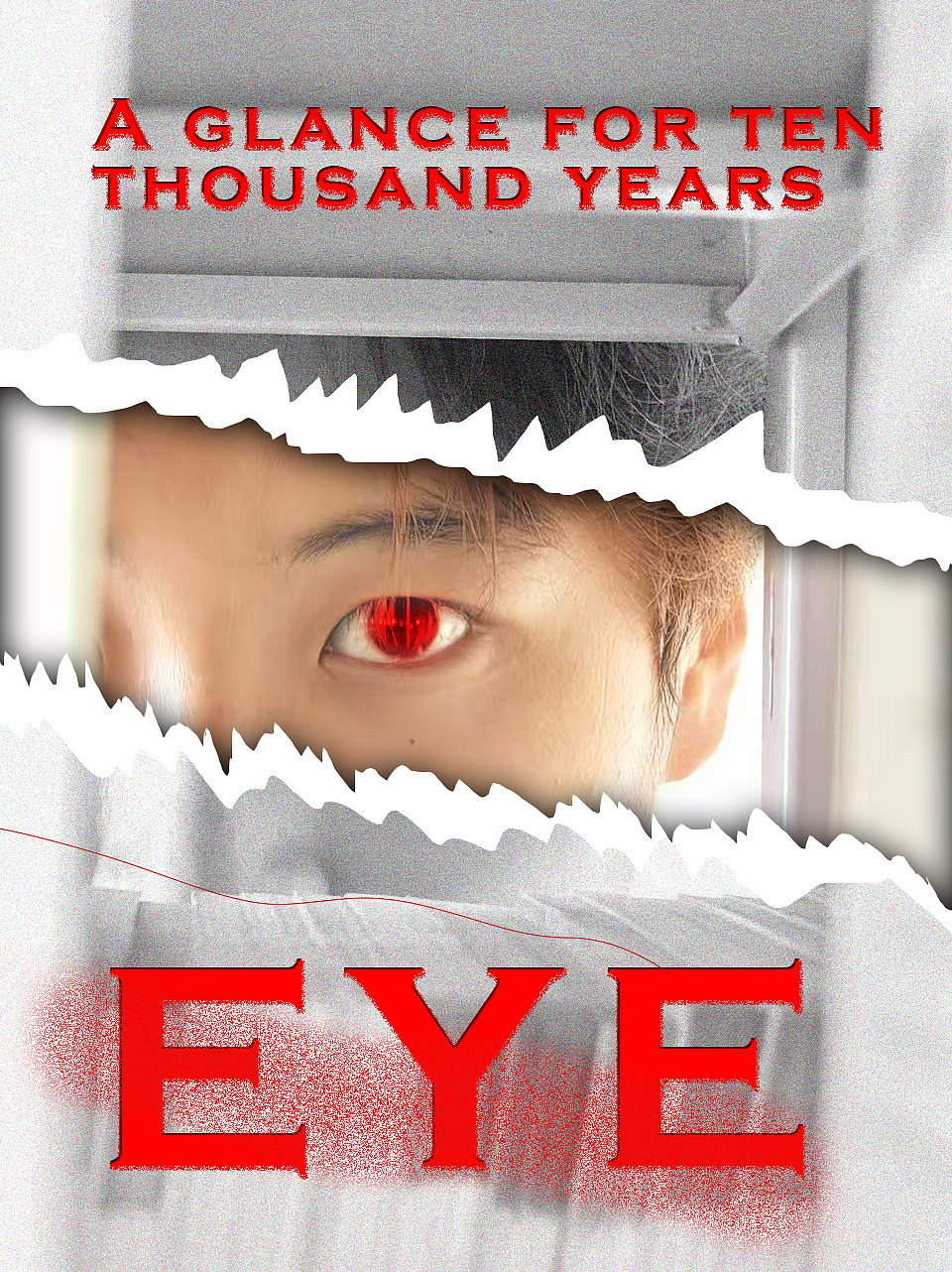 A glance for ten thousand years一眼万年恐怖版（图ZNDAxMzY3MTk2） - 海报 - 站酷设计师Chucy李楚熙原创素材 - 站酷ZCOOL