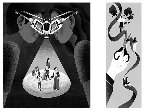 精选《青年文摘》插图