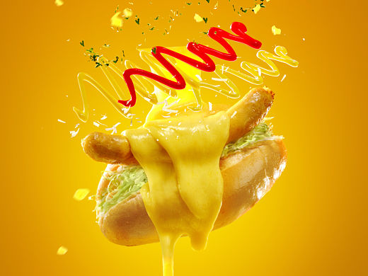 热狗🌭食品拍摄/静物摄影