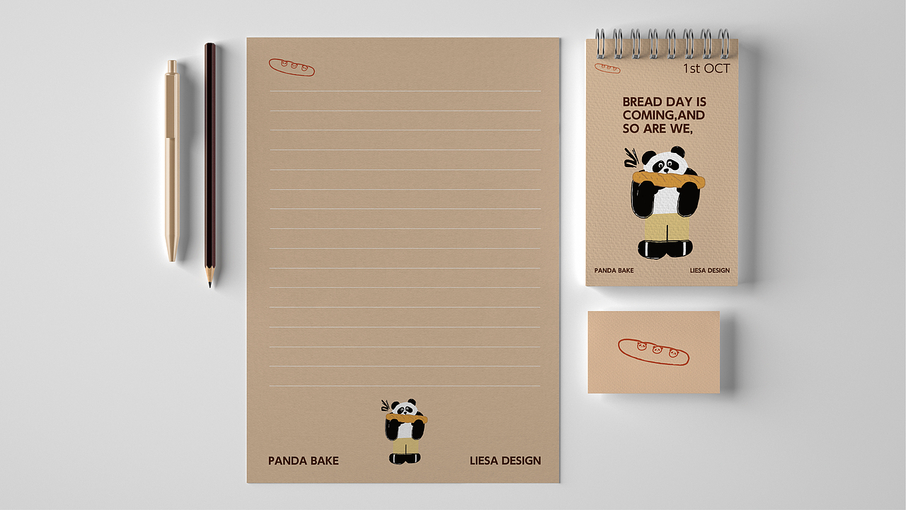 PANDA BAKE烘焙面包｜餐饮品牌视觉设计（图ZNDAxMzg3NjYw） - 品牌 - 站酷设计师LiesaDesign原创素材 - 站酷ZCOOL