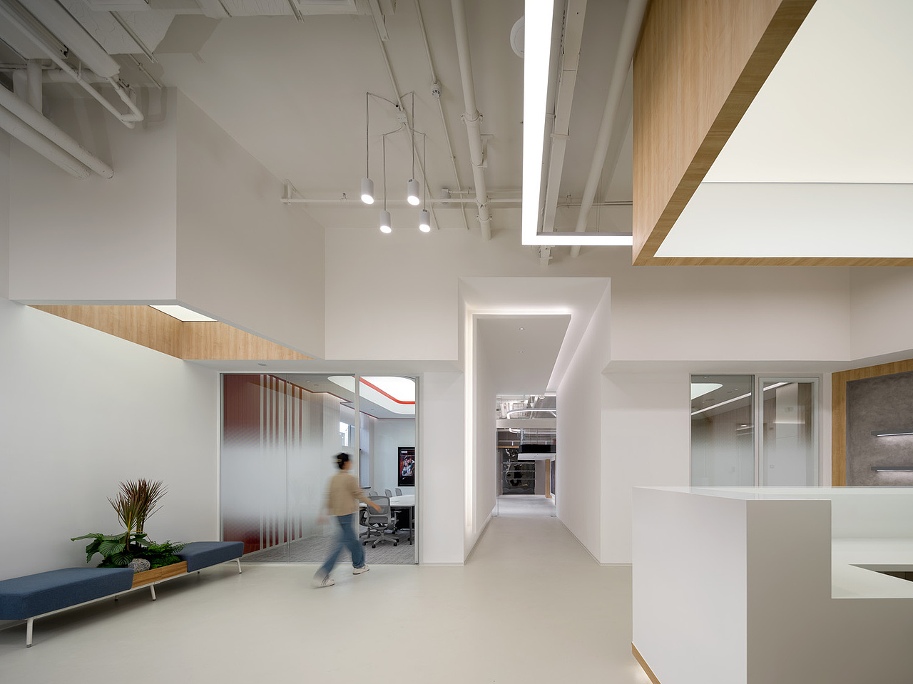 办公室空间设计案例 | 办公室空间实景拍摄（图ZNDAxMzkwMDA0） - 环境/建筑摄影 - 站酷设计师建筑空间摄影纪尧原创素材 - 站酷ZCOOL