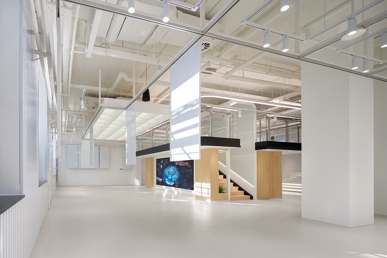 办公室空间设计案例 | 办公室空间实景拍摄（图ZNDAxMzkwMDE2） - 环境/建筑摄影 - 站酷设计师建筑空间摄影纪尧原创素材 - 站酷ZCOOL