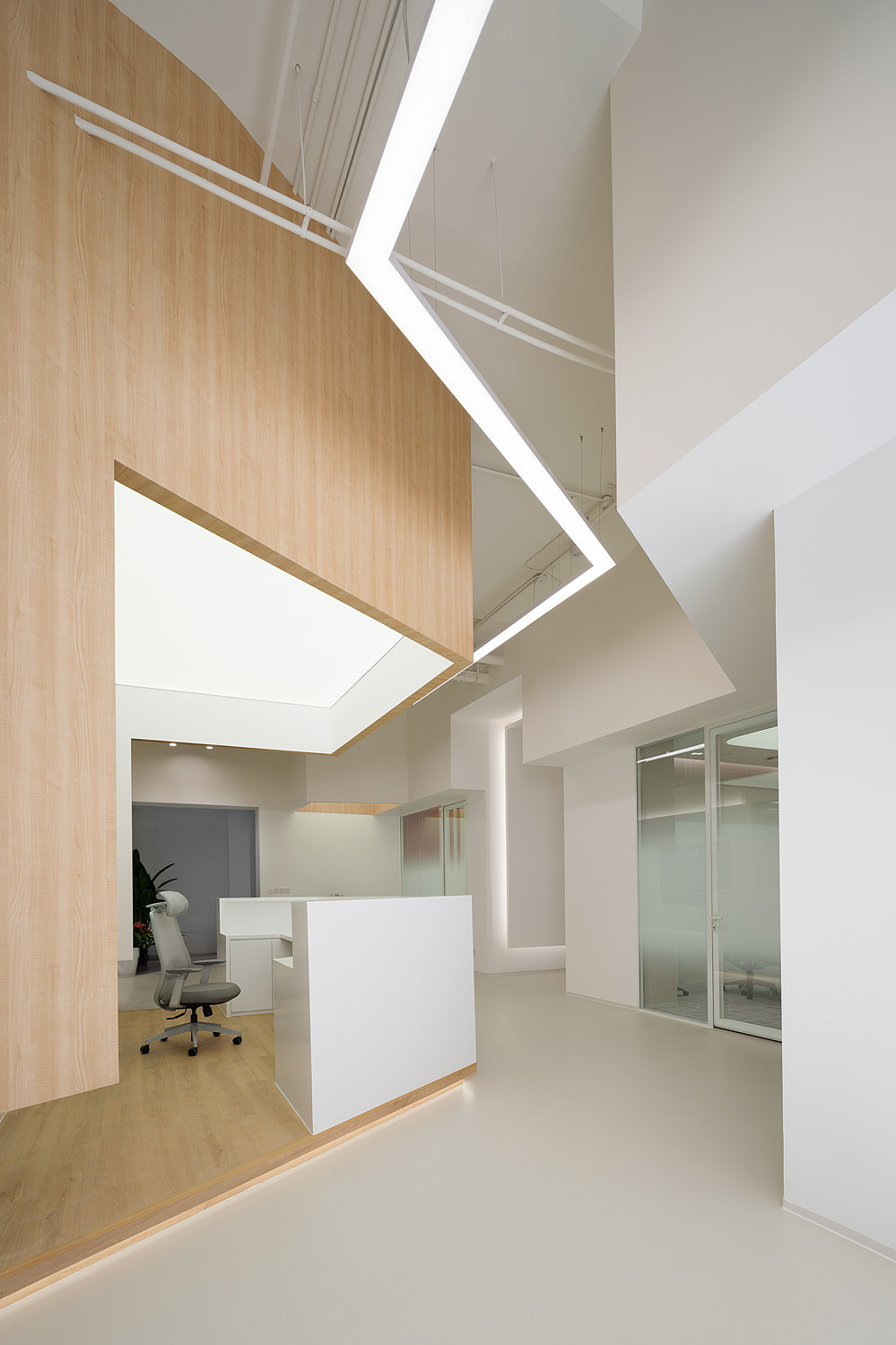 办公室空间设计案例 | 办公室空间实景拍摄（图ZNDAxMzkwMDA4） - 环境/建筑摄影 - 站酷设计师建筑空间摄影纪尧原创素材 - 站酷ZCOOL