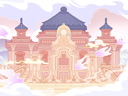 國風(fēng)插畫合集/建筑插畫