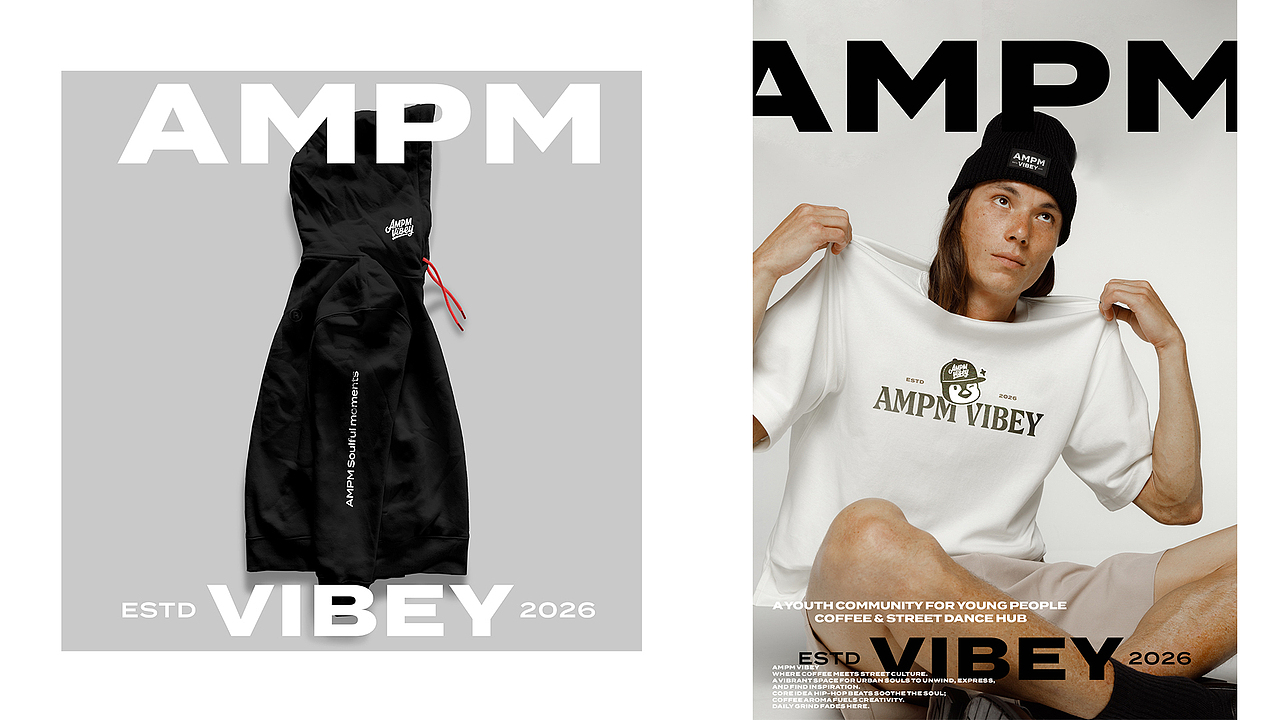 GoodMoney studio | AMPM VIBEY 街舞/咖啡品牌形象（图ZNDAxNDAyOTk2） - 品牌 - 站酷设计师好才設視所原创素材 - 站酷ZCOOL