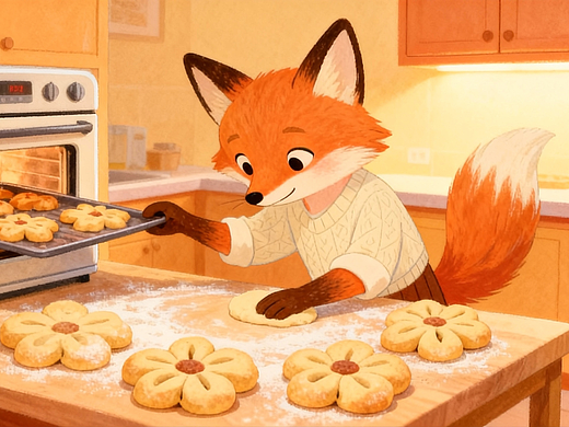 《小狐狸的面包课》AIGC科普动画