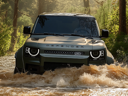 AIGC 路虎卫士OCTA AI视频