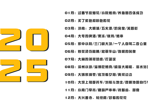 关于这一年的故事2025