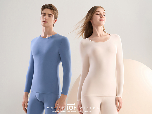 純棉保暖內(nèi)衣-合拍清晰配色的一組（個(gè)人主頁-ZNzMwMzQ0MDg=） - 人像攝影 - 站酷設(shè)計(jì)師荔枝視覺原創(chuàng)素材 - 站酷ZCOOL