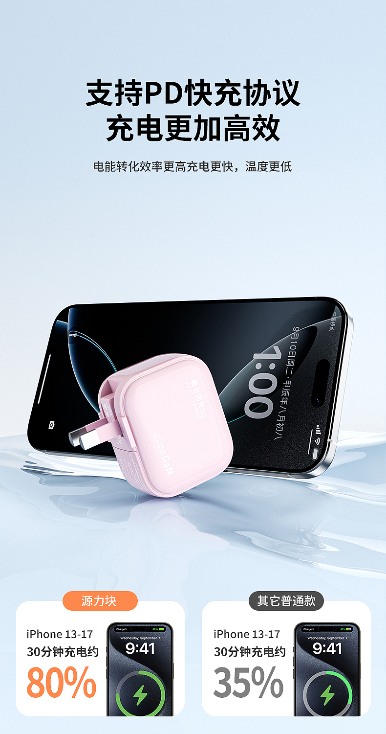 一套双口快充充电头的建模渲染（图ZNDAxNDExODg4） - 产品 - 站酷设计师设计师阿祯原创素材 - 站酷ZCOOL