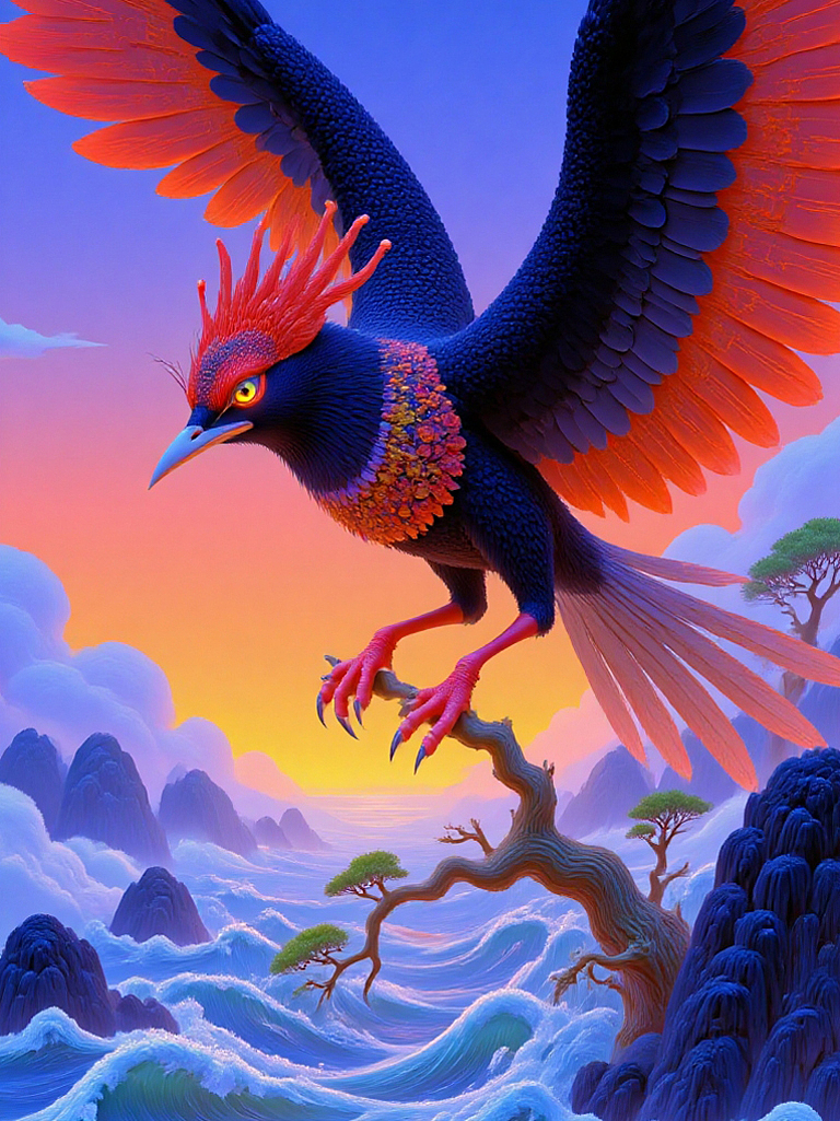 新中式山海经｜神兽从古籍里跳出来了！✨（图ZNDAxNDIxNTc2） - 短片 - 站酷设计师稳住啊原创素材 - 站酷ZCOOL