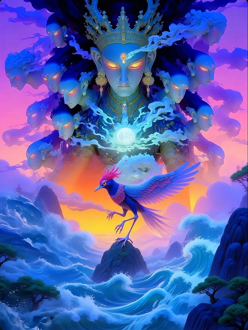 新中式山海经｜神兽从古籍里跳出来了！✨（图ZNDAxNDIxNjA4） - 短片 - 站酷设计师稳住啊原创素材 - 站酷ZCOOL