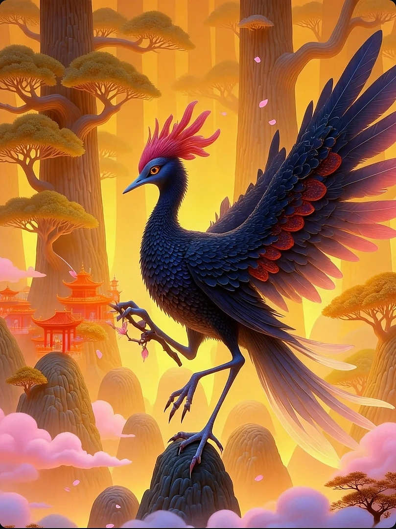 新中式山海经｜神兽从古籍里跳出来了！✨（图ZNDAxNDIxNjIw） - 短片 - 站酷设计师稳住啊原创素材 - 站酷ZCOOL