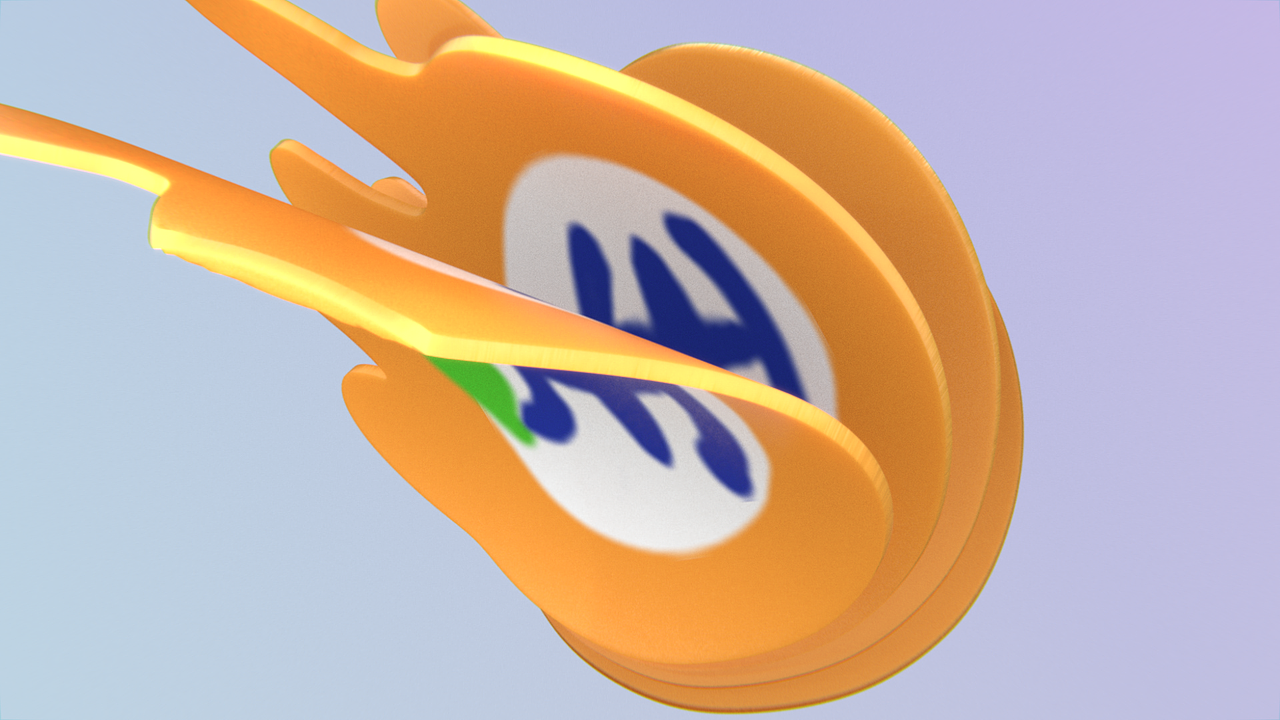 blender几何节点练习,logo弯曲（图ZNDAxNDI2Mjcy） - 动画/影视 - 站酷设计师布兰德王原创素材 - 站酷ZCOOL