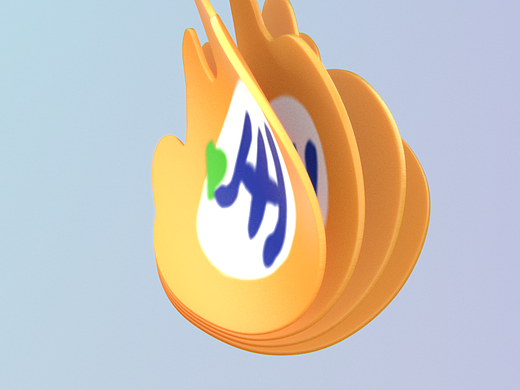 blender几何节点练习,logo弯曲