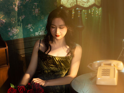 深圳复古港风 电影感写真 