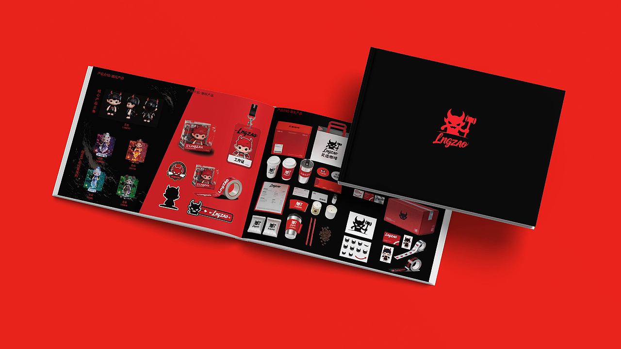 灵造LNGZAO|潮玩品牌|VIS提案（图ZNDAxNDI5Njky） - 品牌 - 站酷设计师马良画世界原创素材 - 站酷ZCOOL