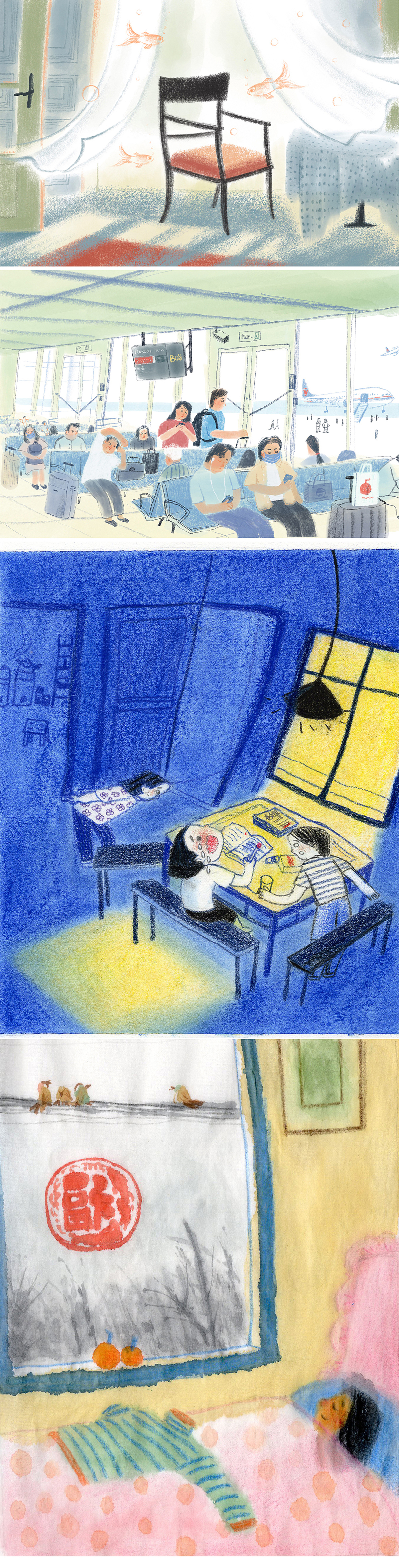 近期室内速写合集（图ZNDAxNDQzOTA0） - 绘本 - 站酷设计师大王__原创素材 - 站酷ZCOOL