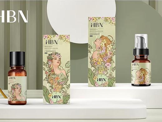 慕夏风格插画与HBN品牌碰撞