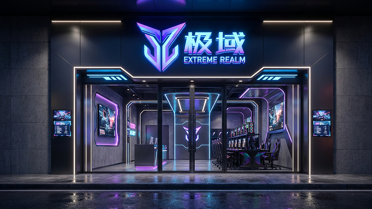 极域 EXTREME REALM | 电竞品牌设计提案（图ZNDAxNDQ1ODA0） - 品牌 - 站酷设计师笑出法令纹原创素材 - 站酷ZCOOL