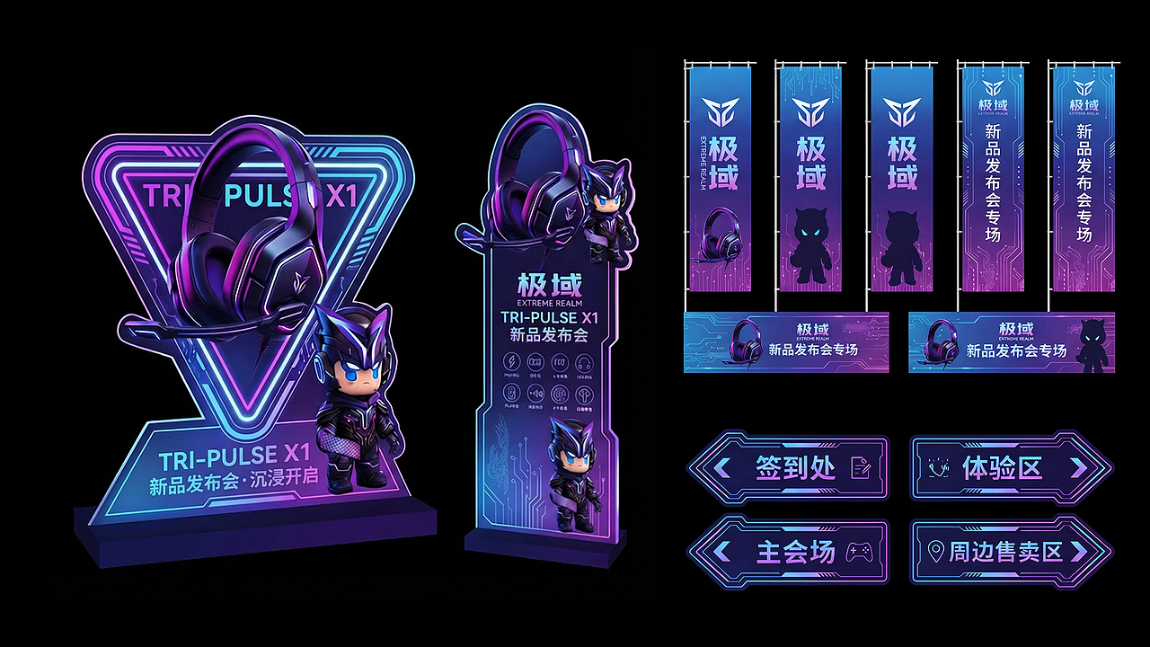 极域 EXTREME REALM | 电竞品牌设计提案（图ZNDAxNDQ1ODgw） - 品牌 - 站酷设计师笑出法令纹原创素材 - 站酷ZCOOL